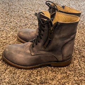 Bed Stu grey boots size 7